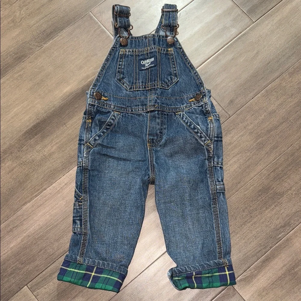 Osh Kosh B’gosh youth overalls SZ 12M
